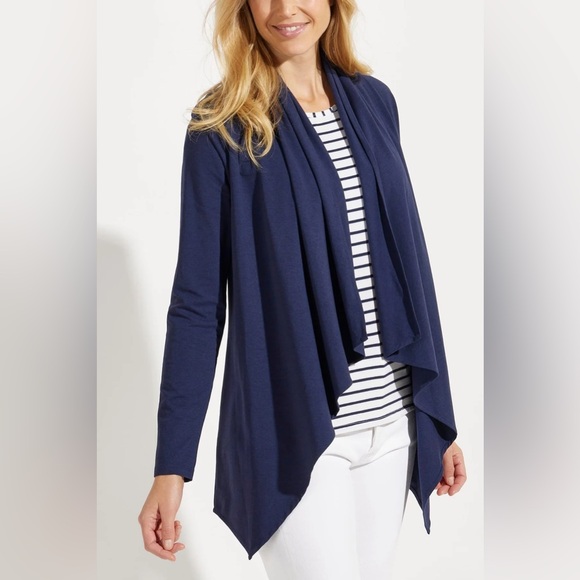 EUC Coolibar Womens Marietas Sun Wrap Cardigan Waterfall UPF 50 Sun Protection S - Picture 1 of 11